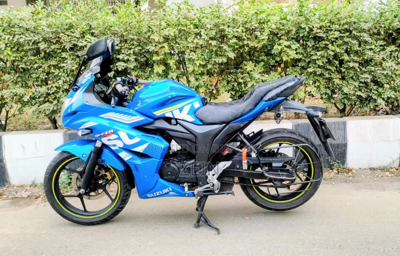Suzuki Gixxer 2017 নীল