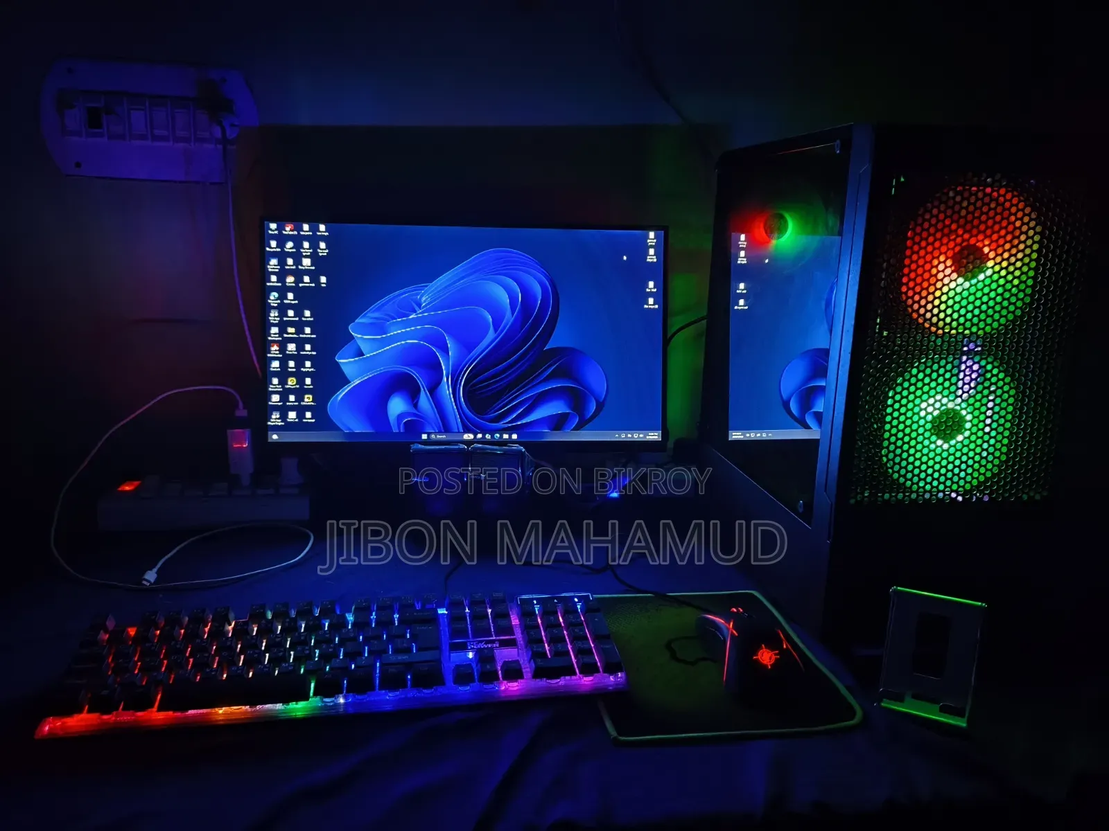ডেস্কটপ কম্পিউটার আসুস টিইউএফ গেমিং এফএক্স১০সিপি ১৬জিবি এএমডি রাইজেন ৫ এসএসডি ২৫৬জিবি