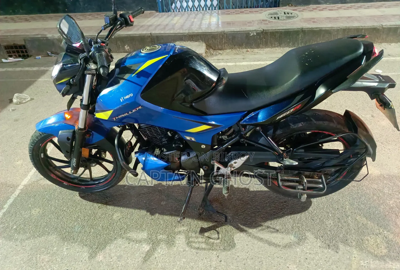 Hero Thriller 160R 2021 Blue