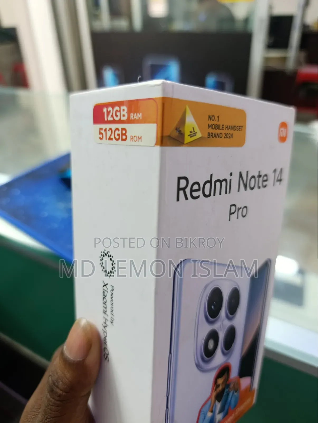Xiaomi Redmi Note 14 Pro 512 GB Black