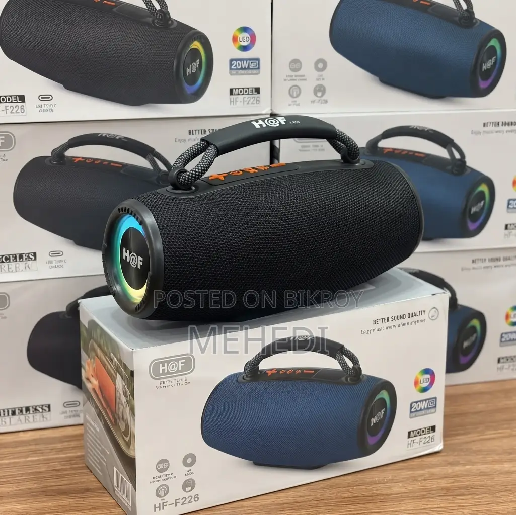 H@F HF-F226 20W Portable Wireless Bluetooth Speaker