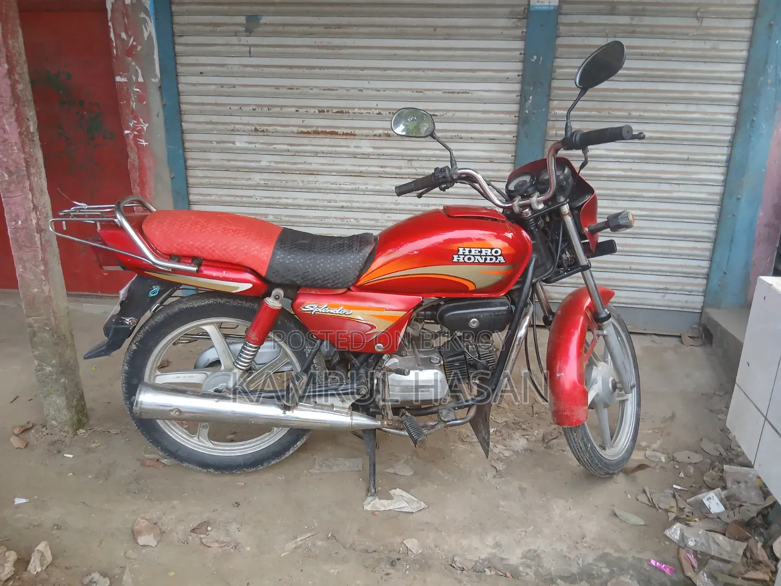 হিরো স্প্লেন্ডার প্লাস ২০১১ রেড