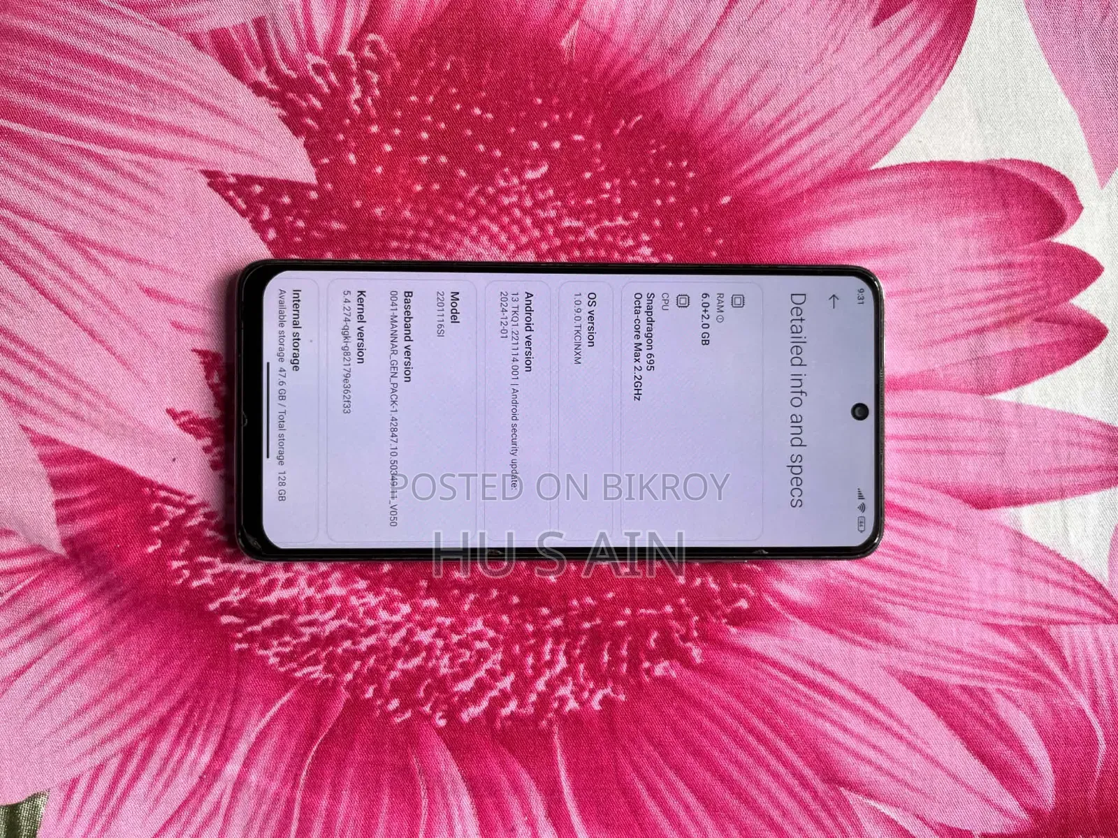 Xiaomi Redmi Note 11 128 GB White