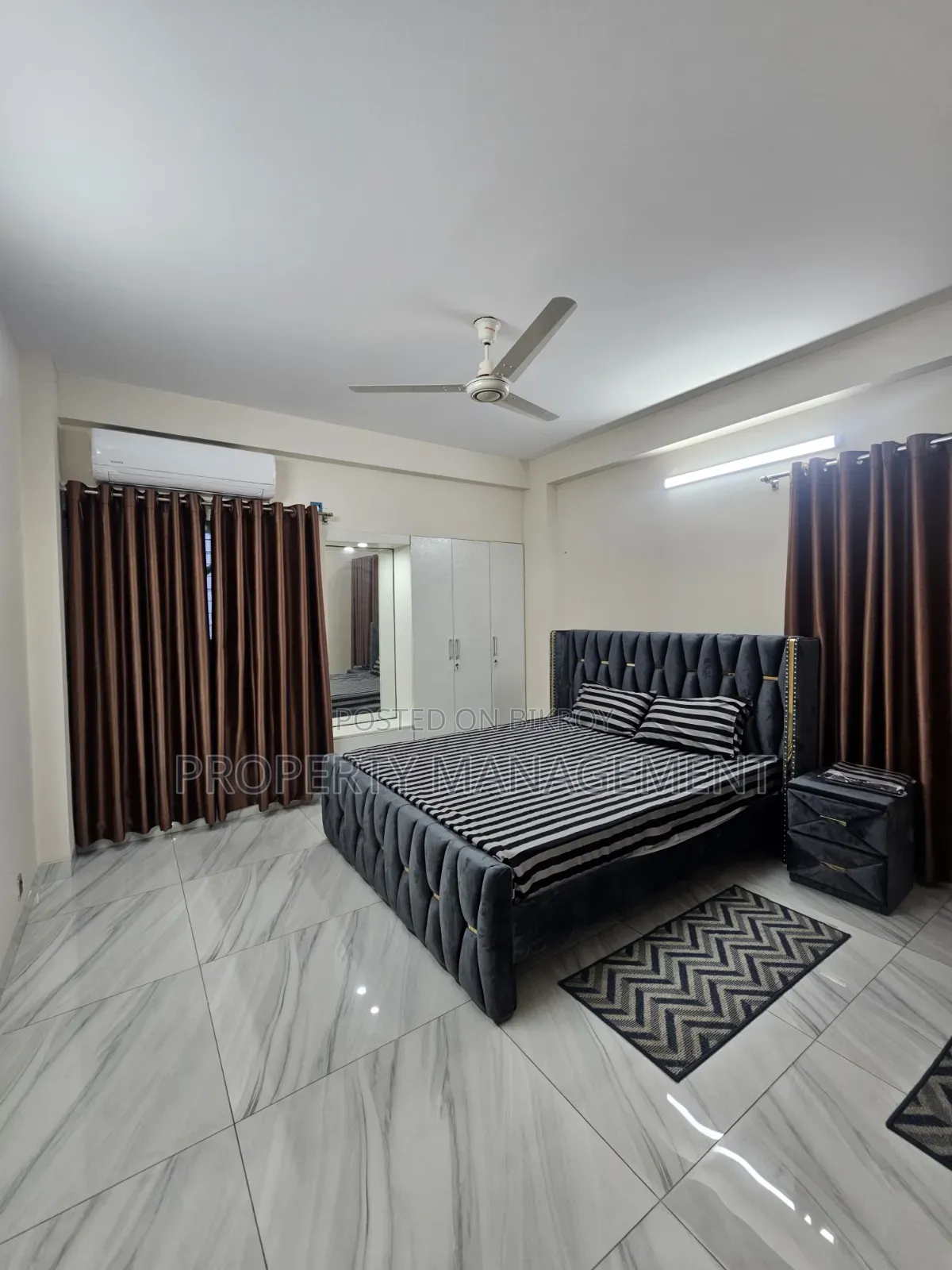 Furnished 3-Bedroom Apartment in Gulshan for rent