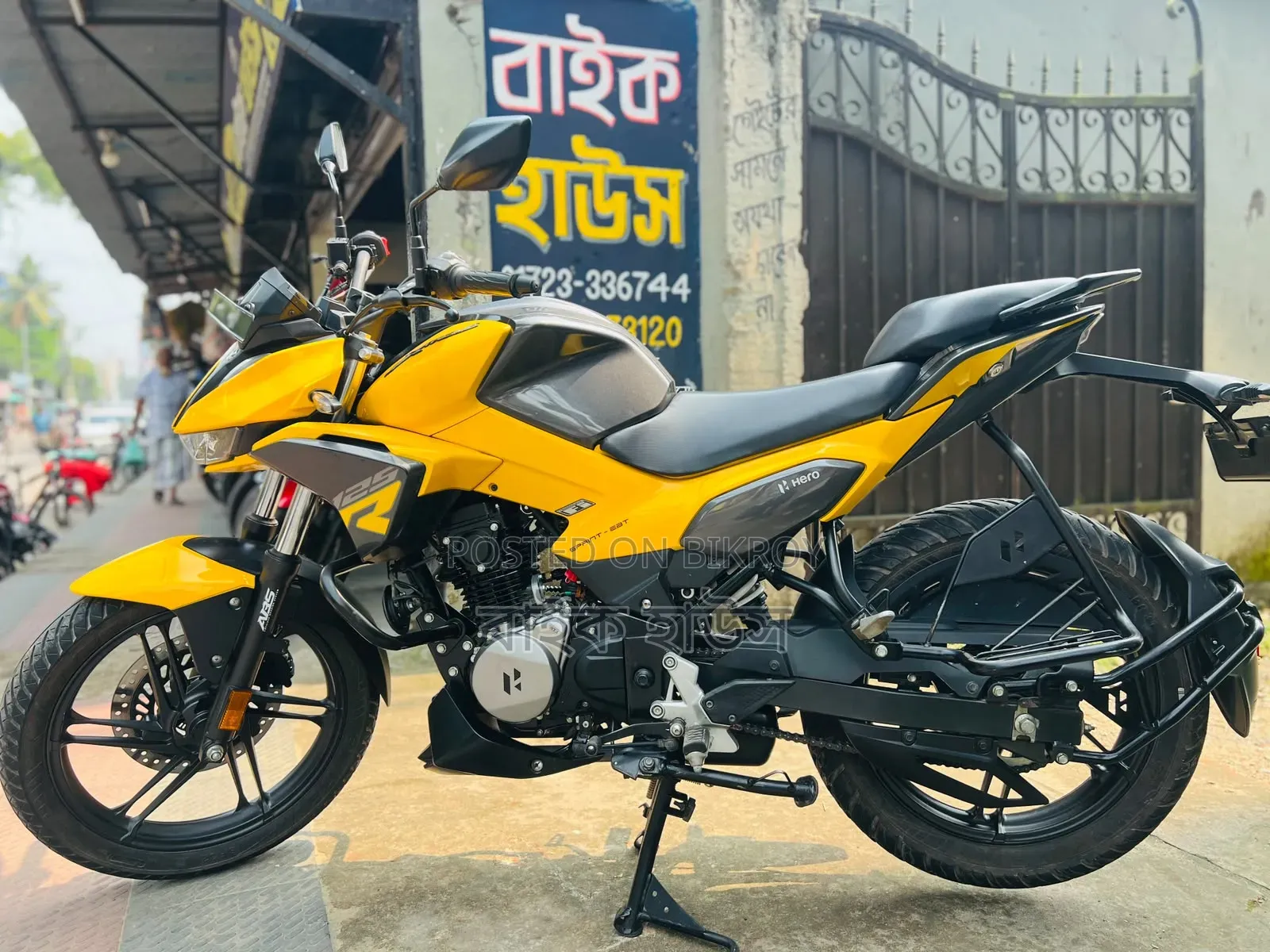 Hero Xtreme 125R 2025 Yellow