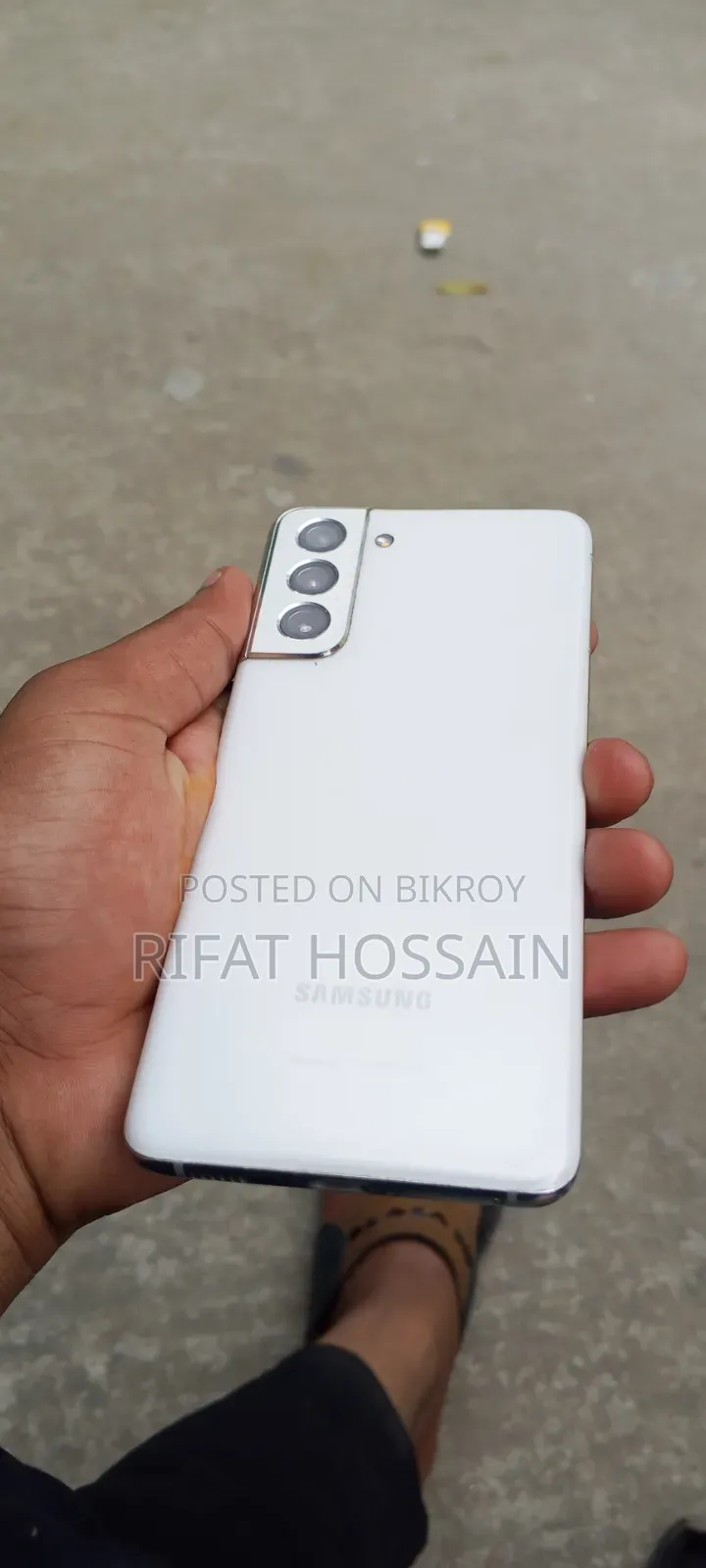 স্যামসাং গ্যালাক্সি এস২১ ৫জি ২৫৬ জিবি সাদা