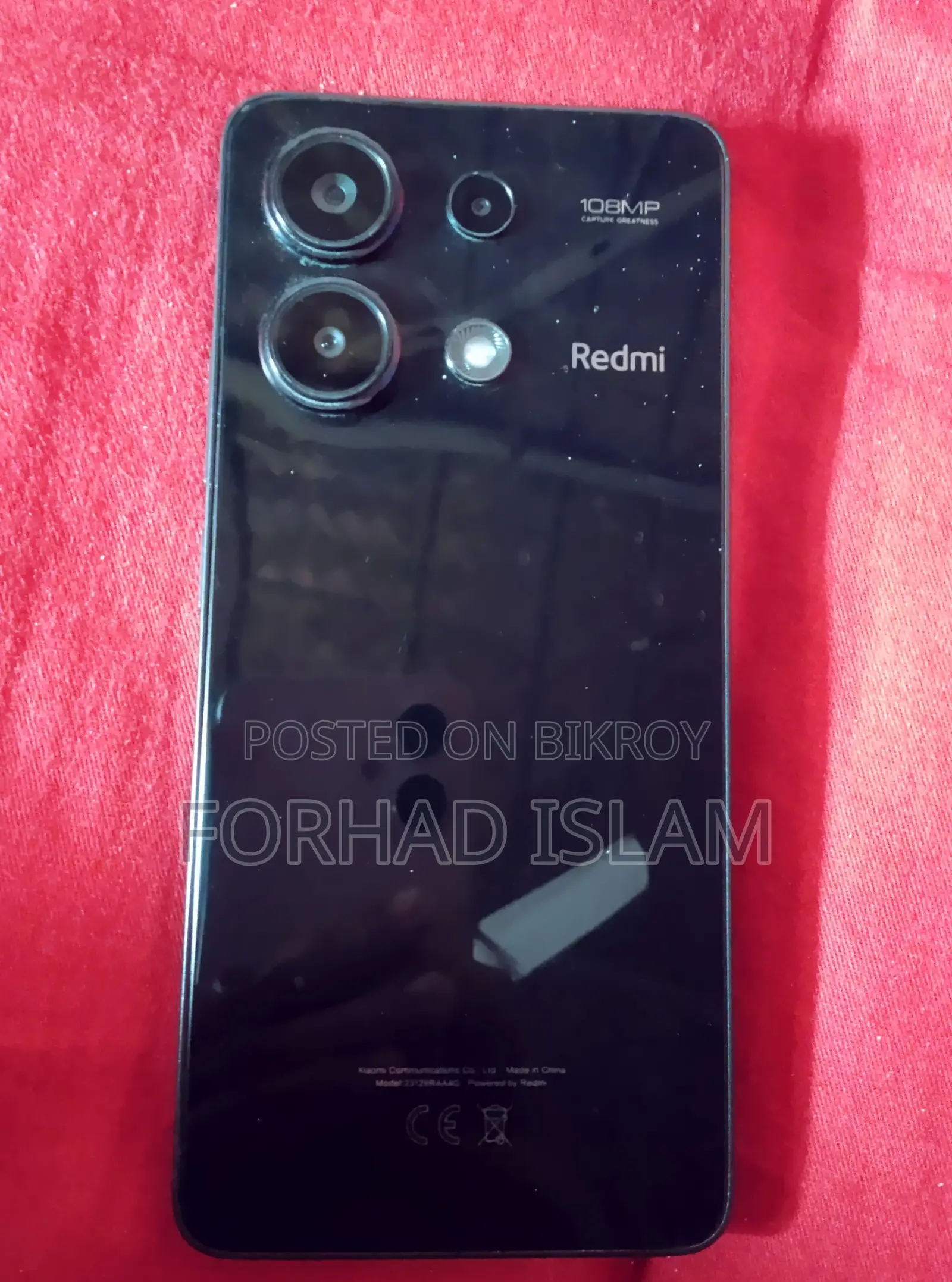 Xiaomi Redmi Note 13 256 GB Black