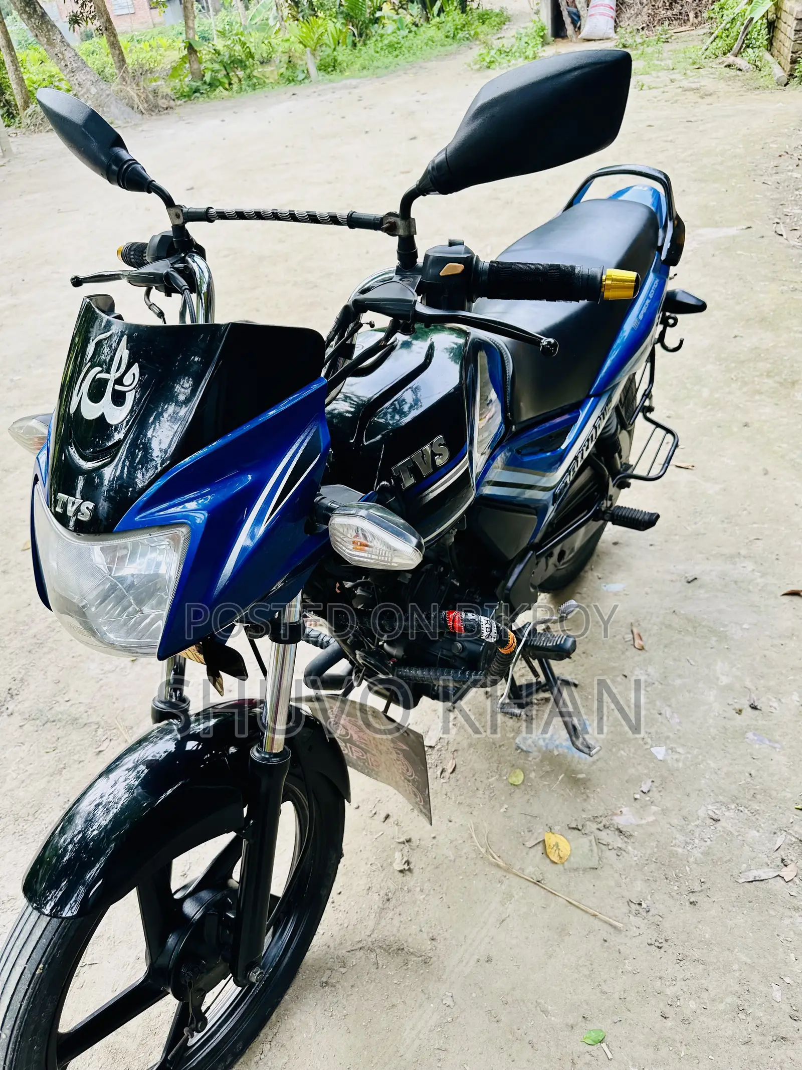 TVS Metro Plus 2017 Blue