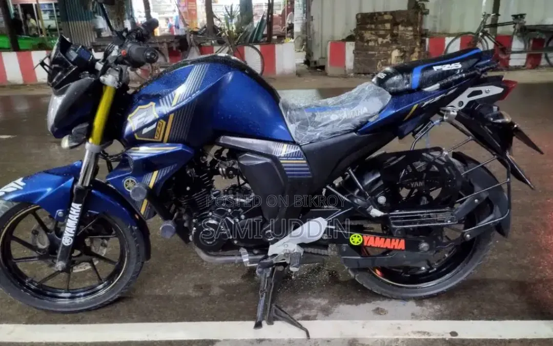 New Yamaha FZ 2022 Blue