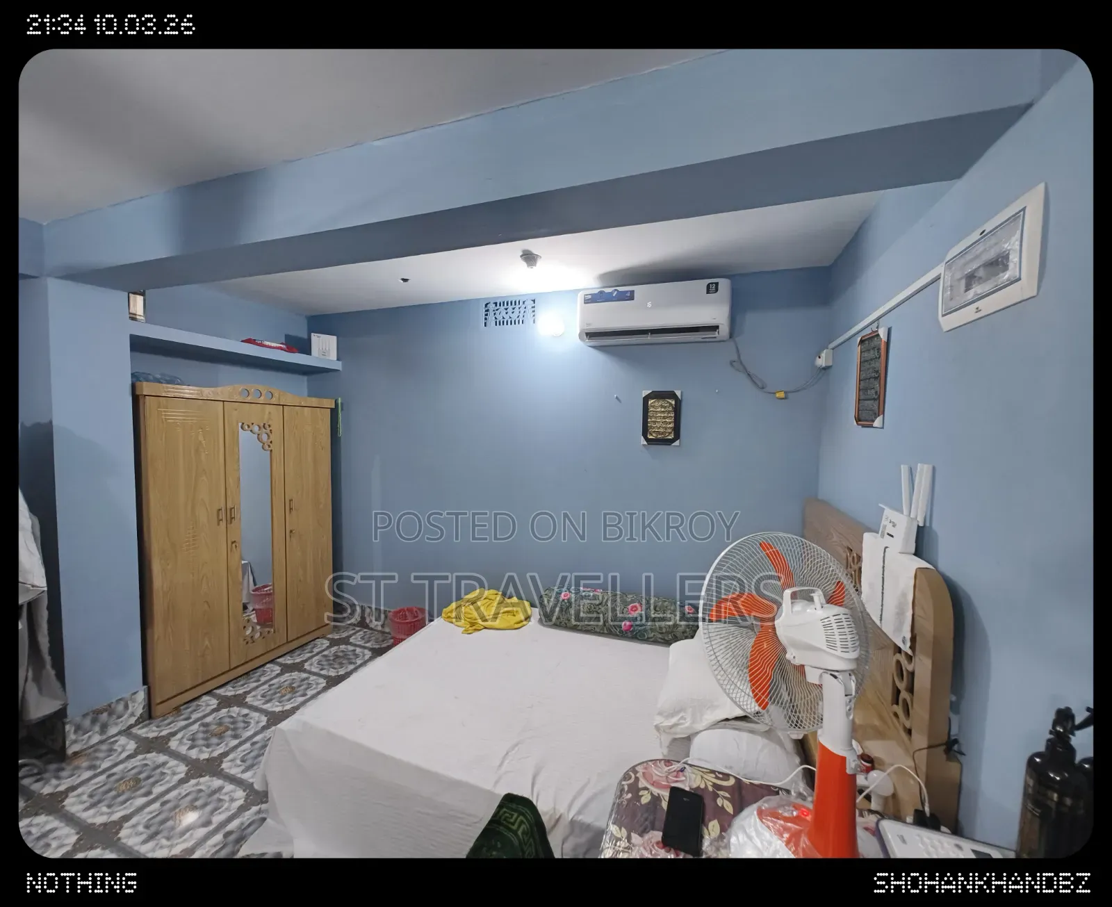 Furnished 1-Bedroom Block of Flats in Kodomtoli, Golapganj for rent