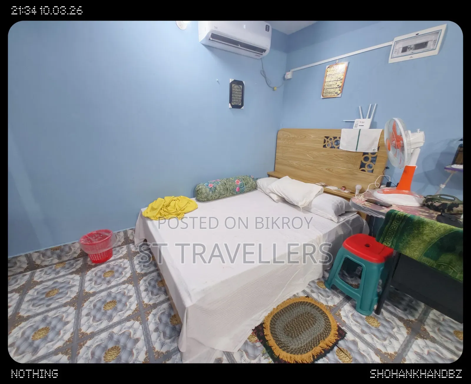 Furnished 1-Bedroom Block of Flats in Kodomtoli, Golapganj for rent