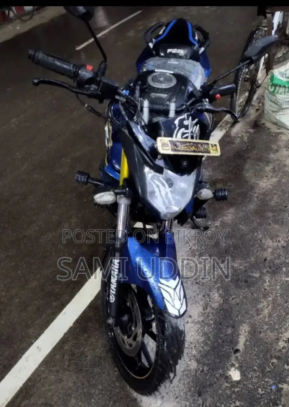 New Yamaha FZ 2022 Blue