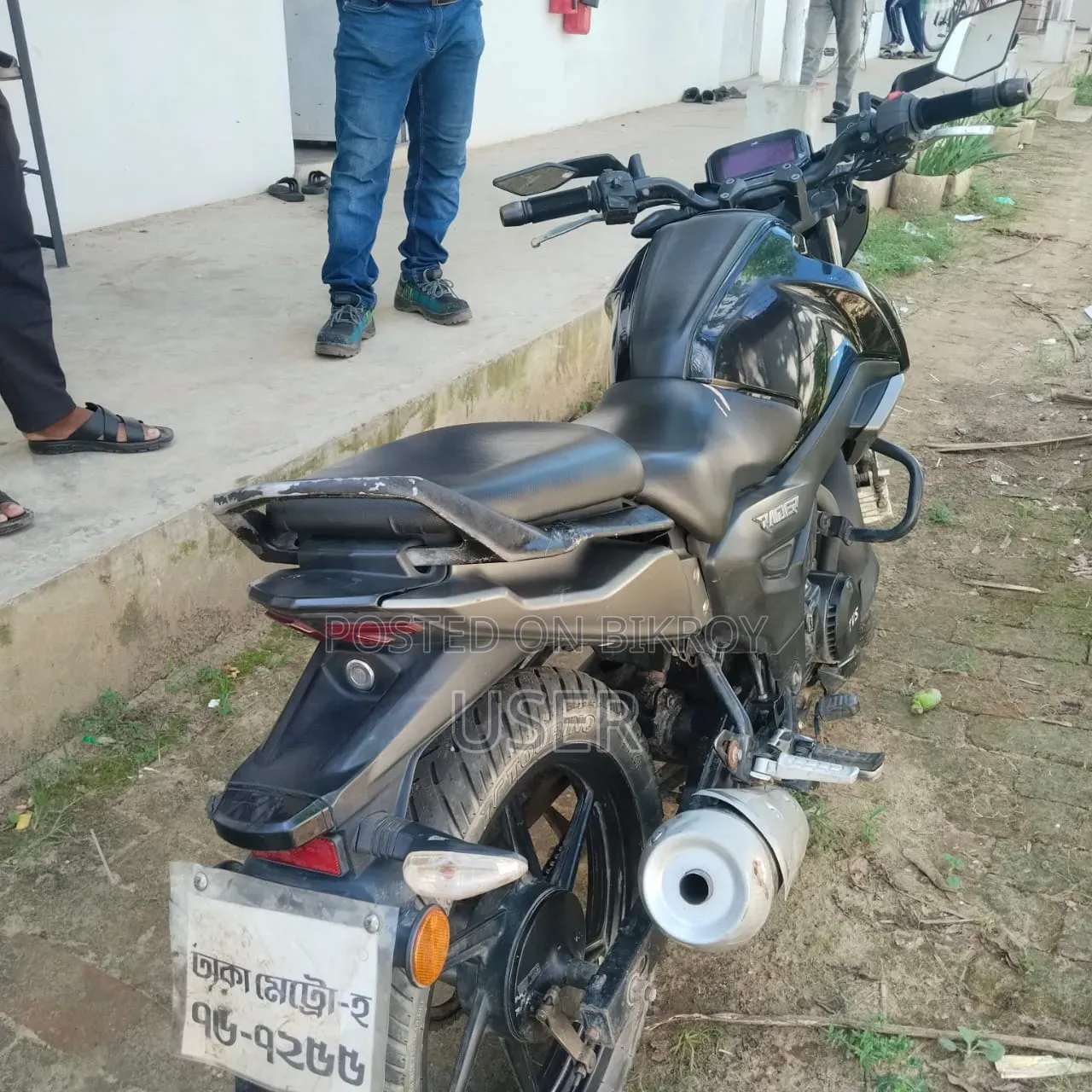 টিভিএস রাইডার ১২৫ ২০২৩ ব্ল্যাক