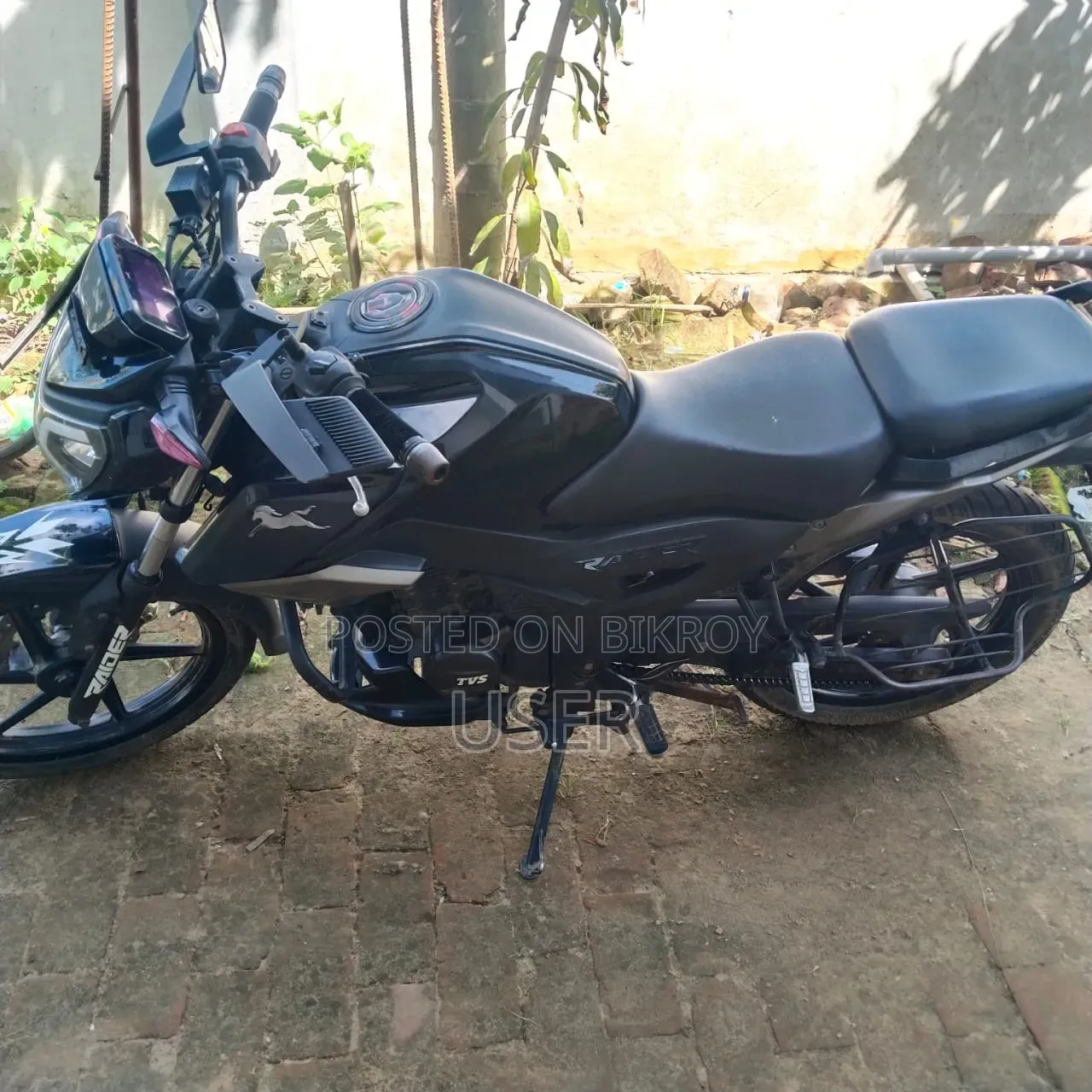 টিভিএস রাইডার ১২৫ ২০২৩ ব্ল্যাক