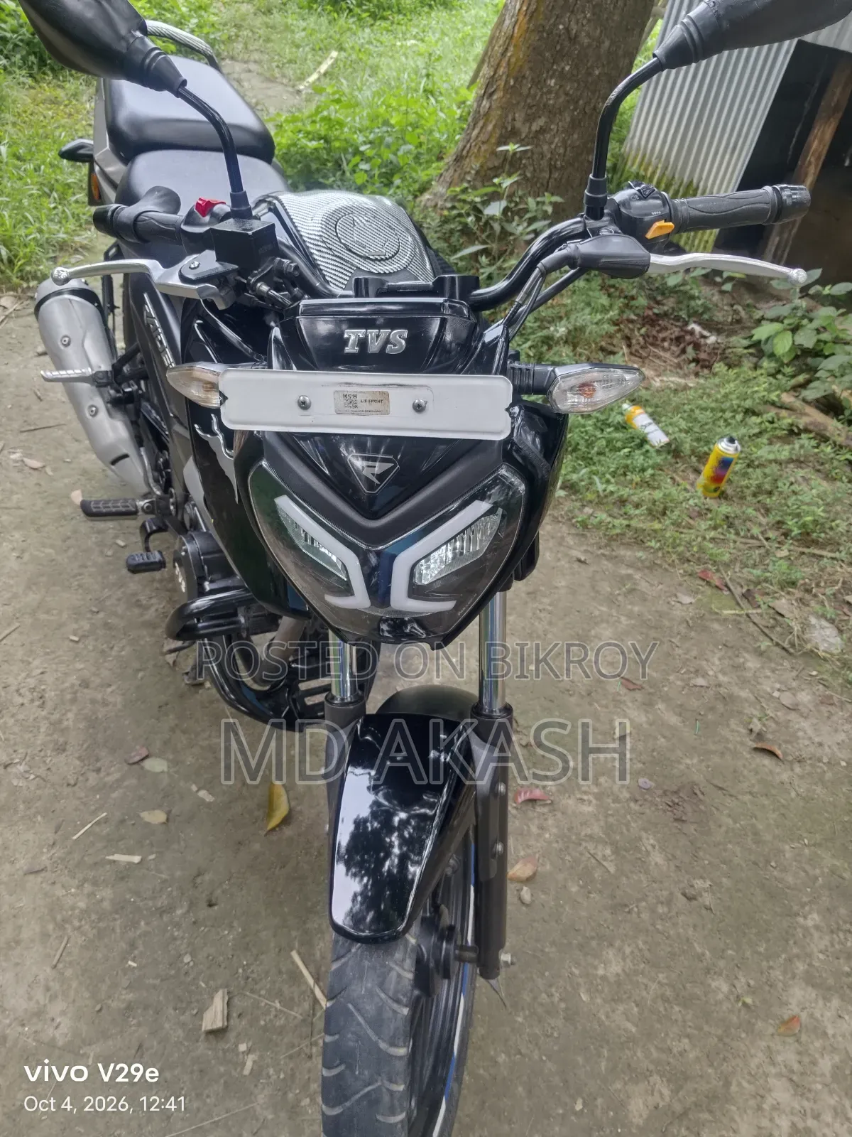 New TVS Raider 125 2022 Black