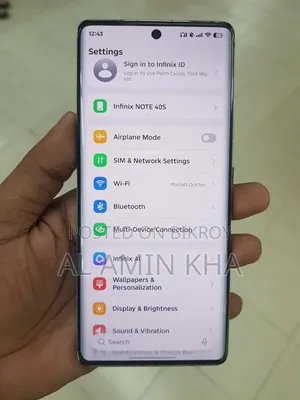 Infinix Note 40S 256 GB Blue