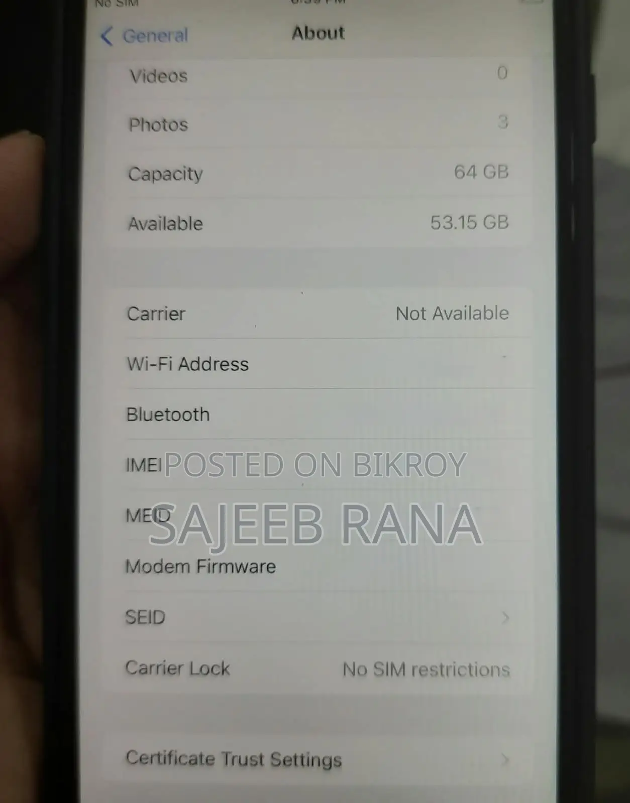 Apple iPhone 8 Plus 64 GB Black