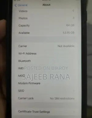 Apple iPhone 8 Plus 64 GB Black