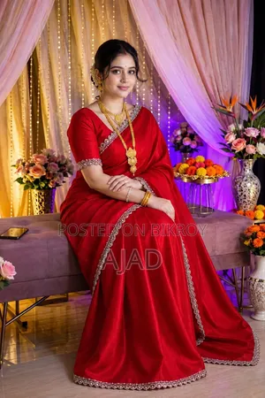 ইন্ডিয়ান তুবা লামাসিল্ক শাড়ি সৌন্দর্য