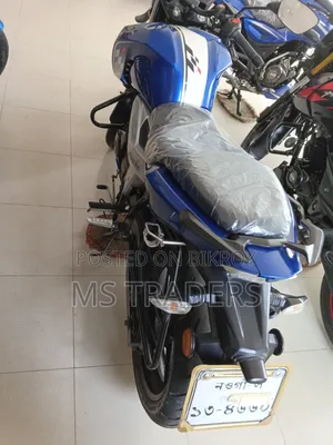 New TVS Apache RTR 160 4V 2024 Blue