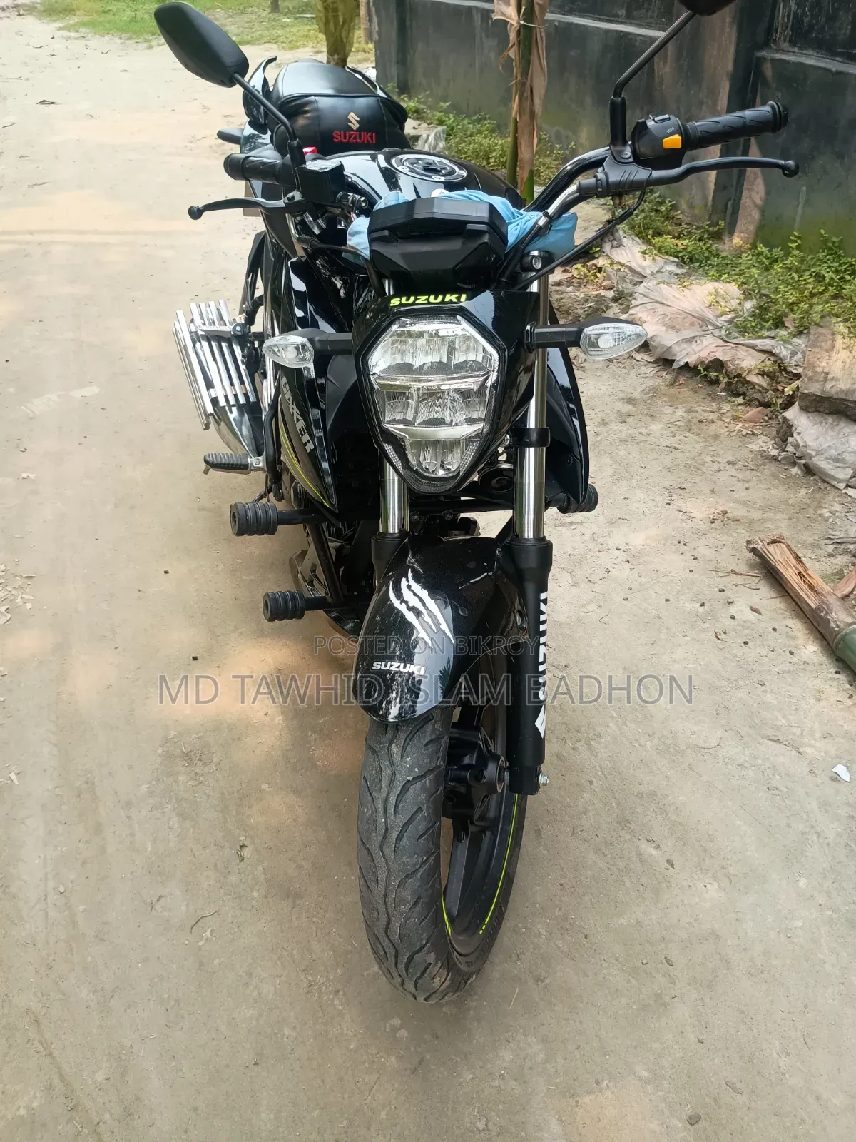 New Suzuki Gixxer 2025 Black