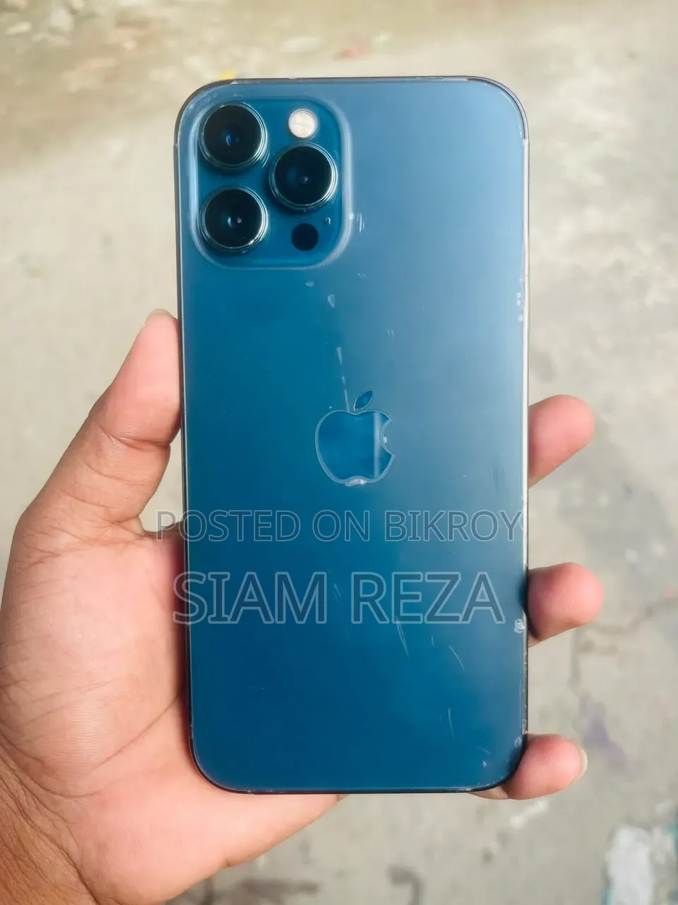 অ্যাপল আইফোন ১২ প্রো ম্যাক্স ২৫৬ জিবি ব্লু