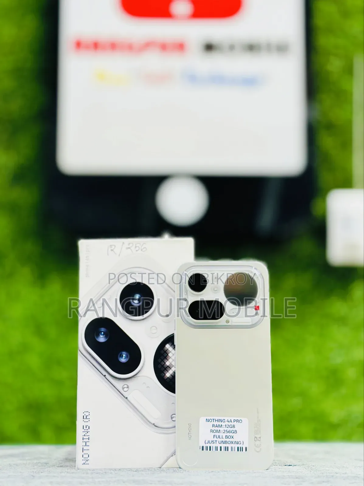 নাথিং ফোন ৪এ প্রো ২৫৬ জিবি হোয়াইট