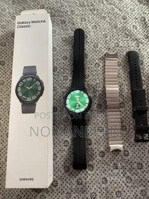 Samsung Watch 6 Classic 47mm With Box N Extra Strap