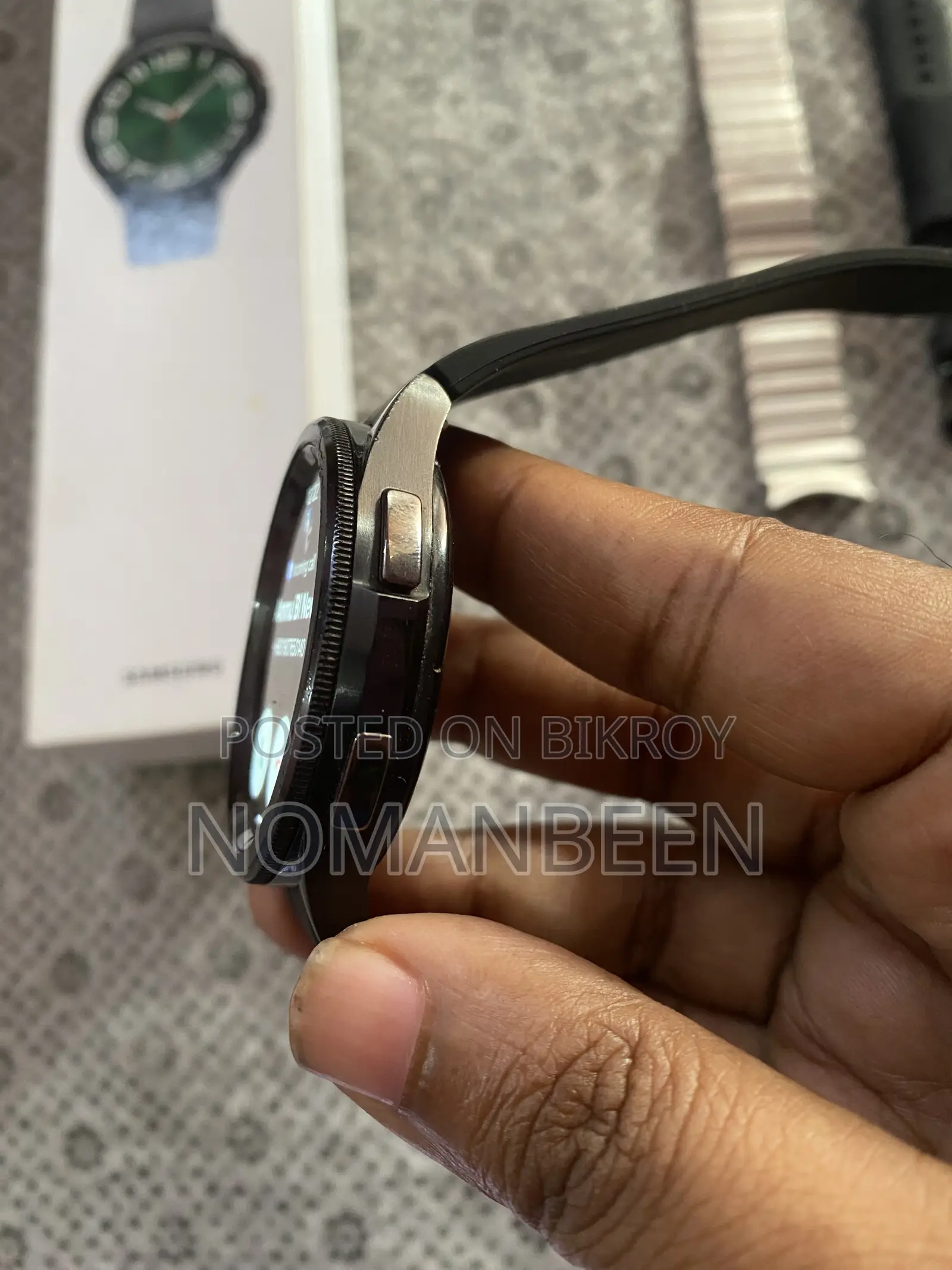 Samsung Watch 6 Classic 47mm With Box N Extra Strap
