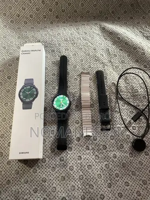 Samsung Watch 6 Classic 47mm With Box N Extra Strap