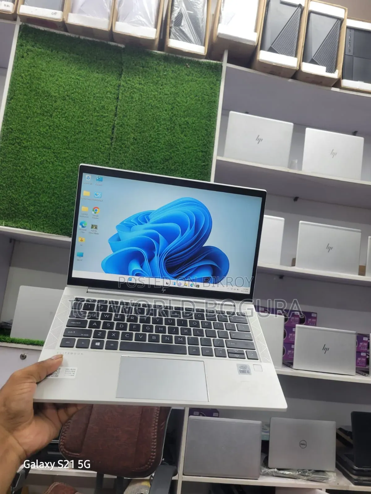 Laptop HP EliteBook 830 G7 8GB Intel Core i5 SSD 256GB