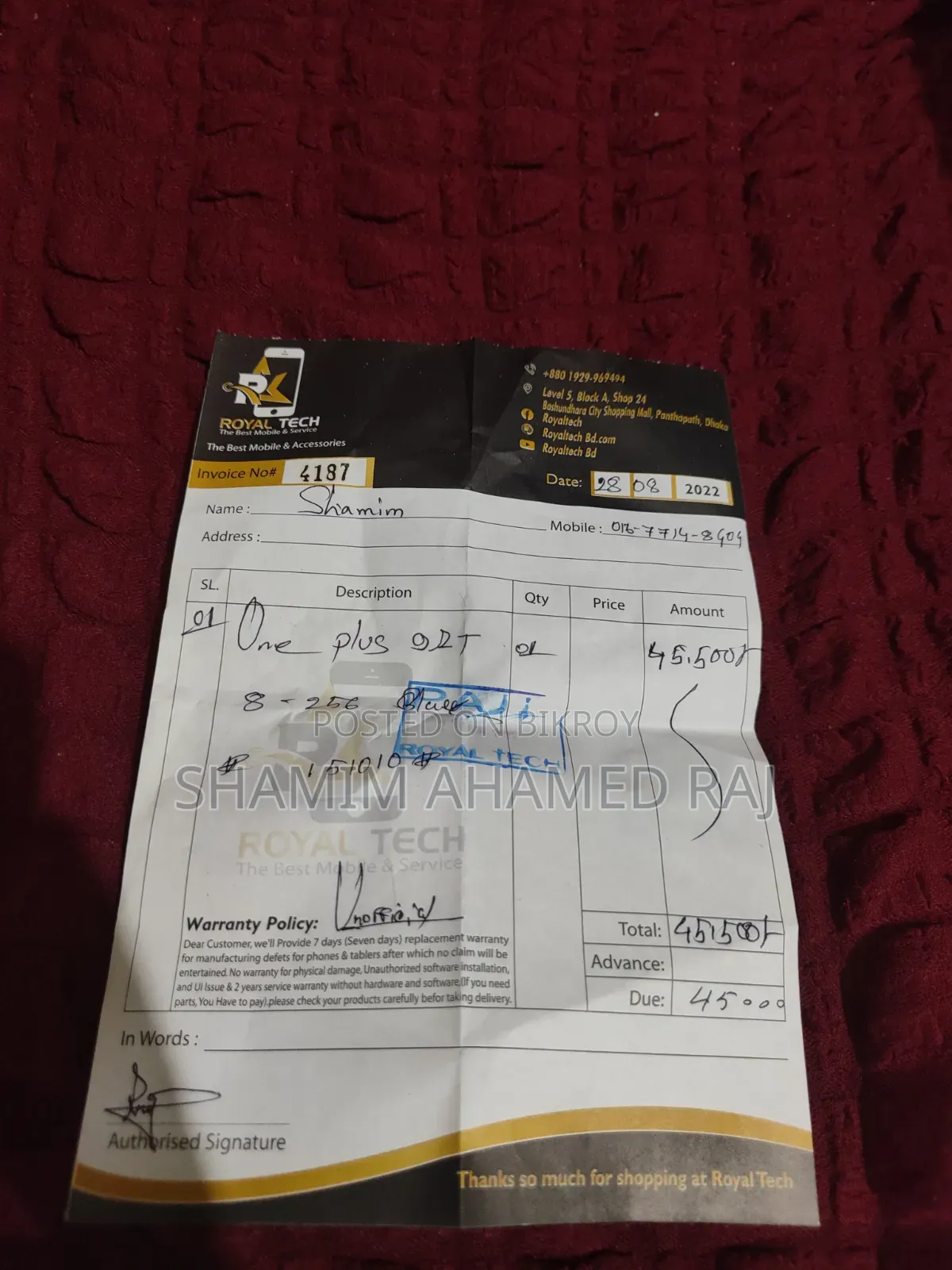 OnePlus 9RT 256 GB Black