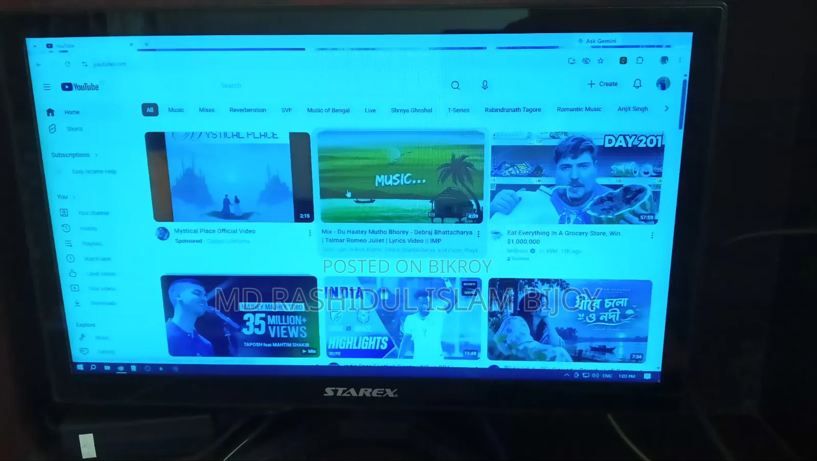 Sterex 18.5′′ Computer Monitor for Sale