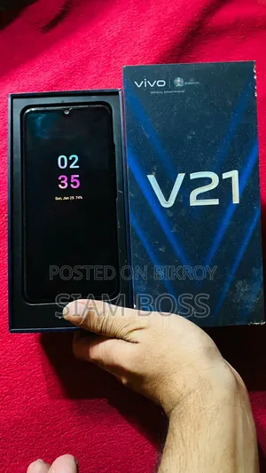 Vivo V21 128 GB Black