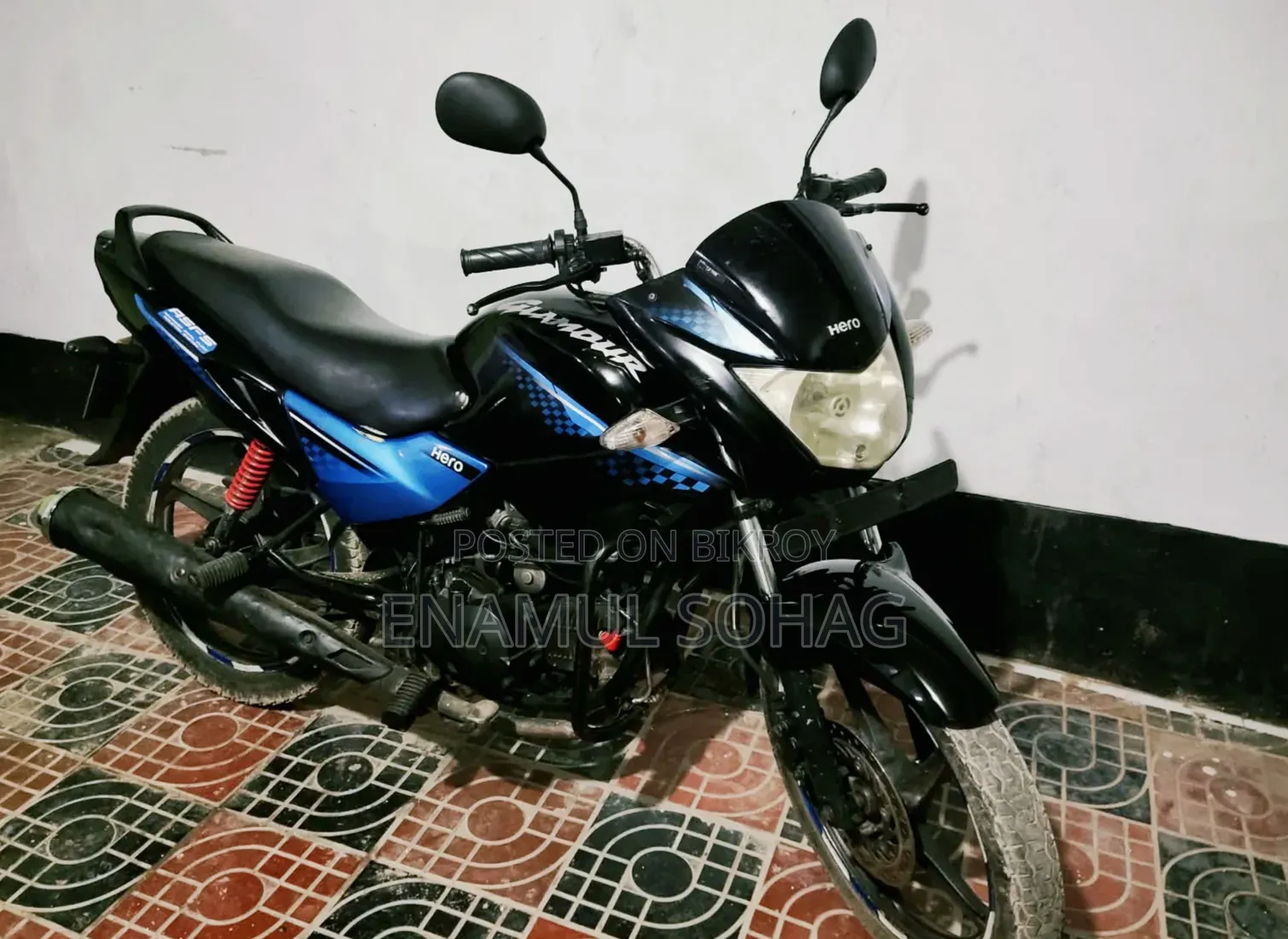 Hero Glamour 2018 Black