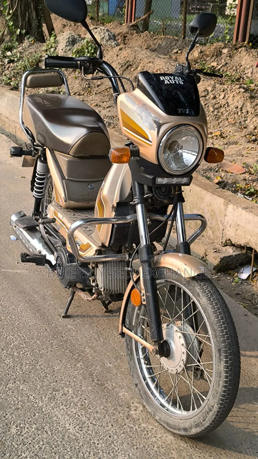 TVS XL 100 2022 Silver