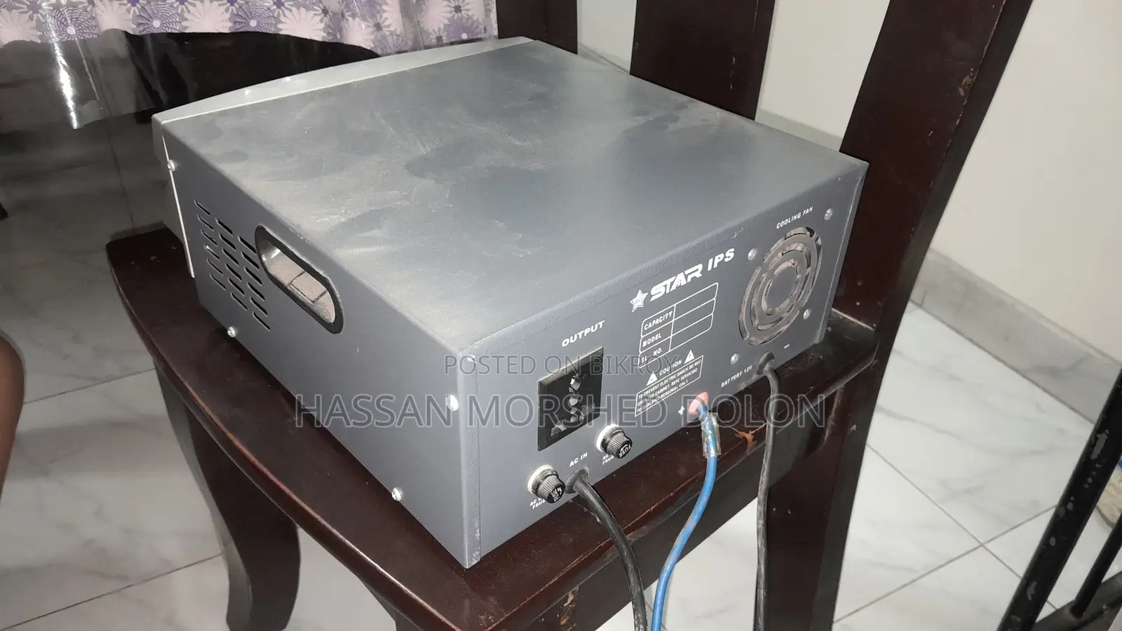 ভালো কন্ডিশনের Battery ও IPS বিক্রি – 5 Fan +4 Light চলে