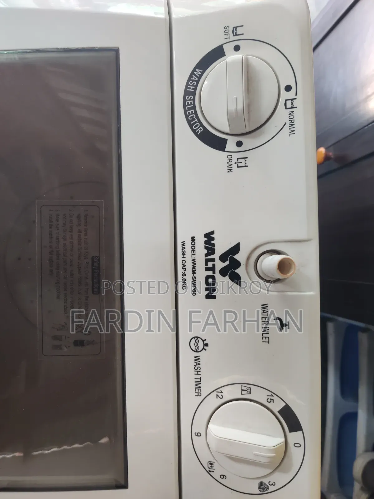 Walton Washing Machine for Sale