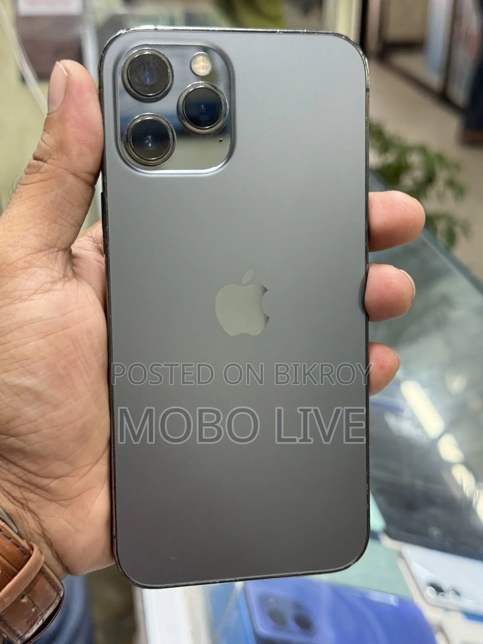 অ্যাপল আইফোন ১২ প্রো ম্যাক্স ১২৮ জিবি গ্রে