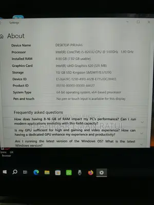Laptop HP EliteBook 840 G6 8GB Intel Core i5 eMMC 128GB