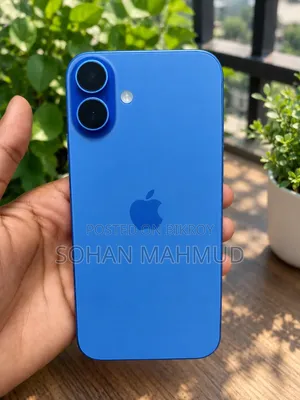 অ্যাপল আইফোন ১৬ প্লাস ১২৮ জিবি ব্লু