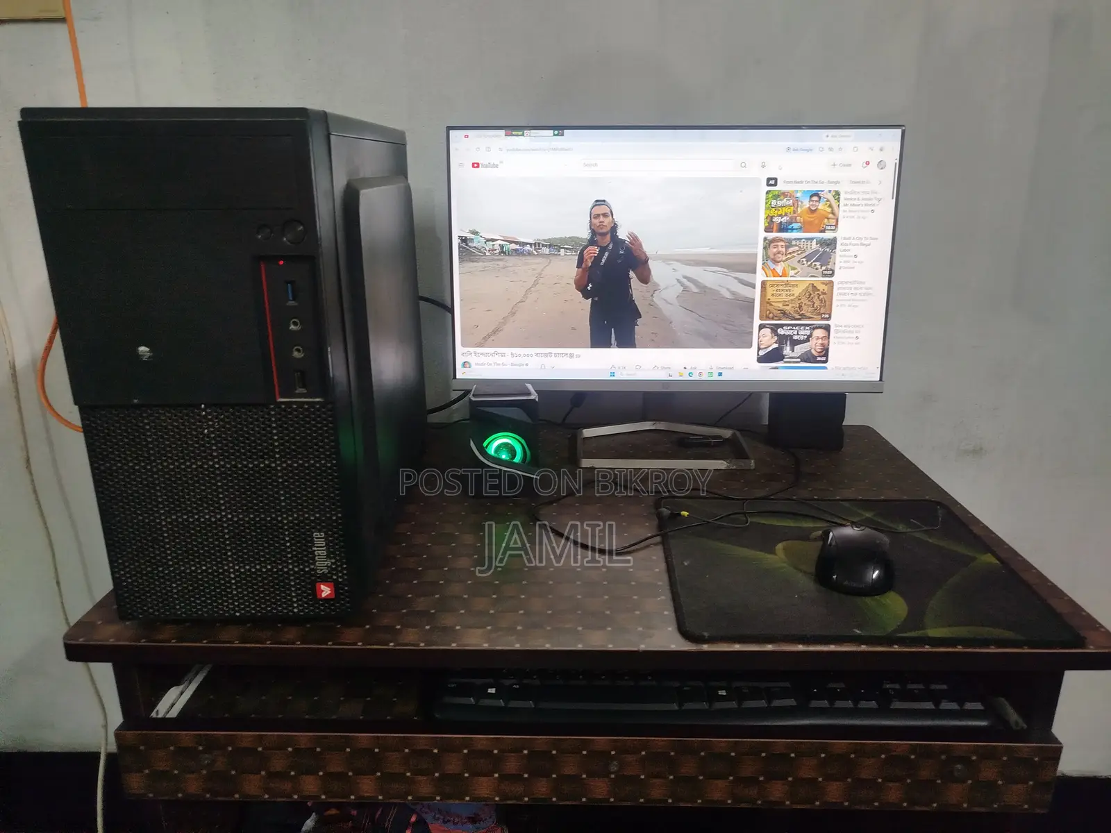 Desktop Computer Gigabyte 8GB Intel Core i5 HDD+SSD 640GB