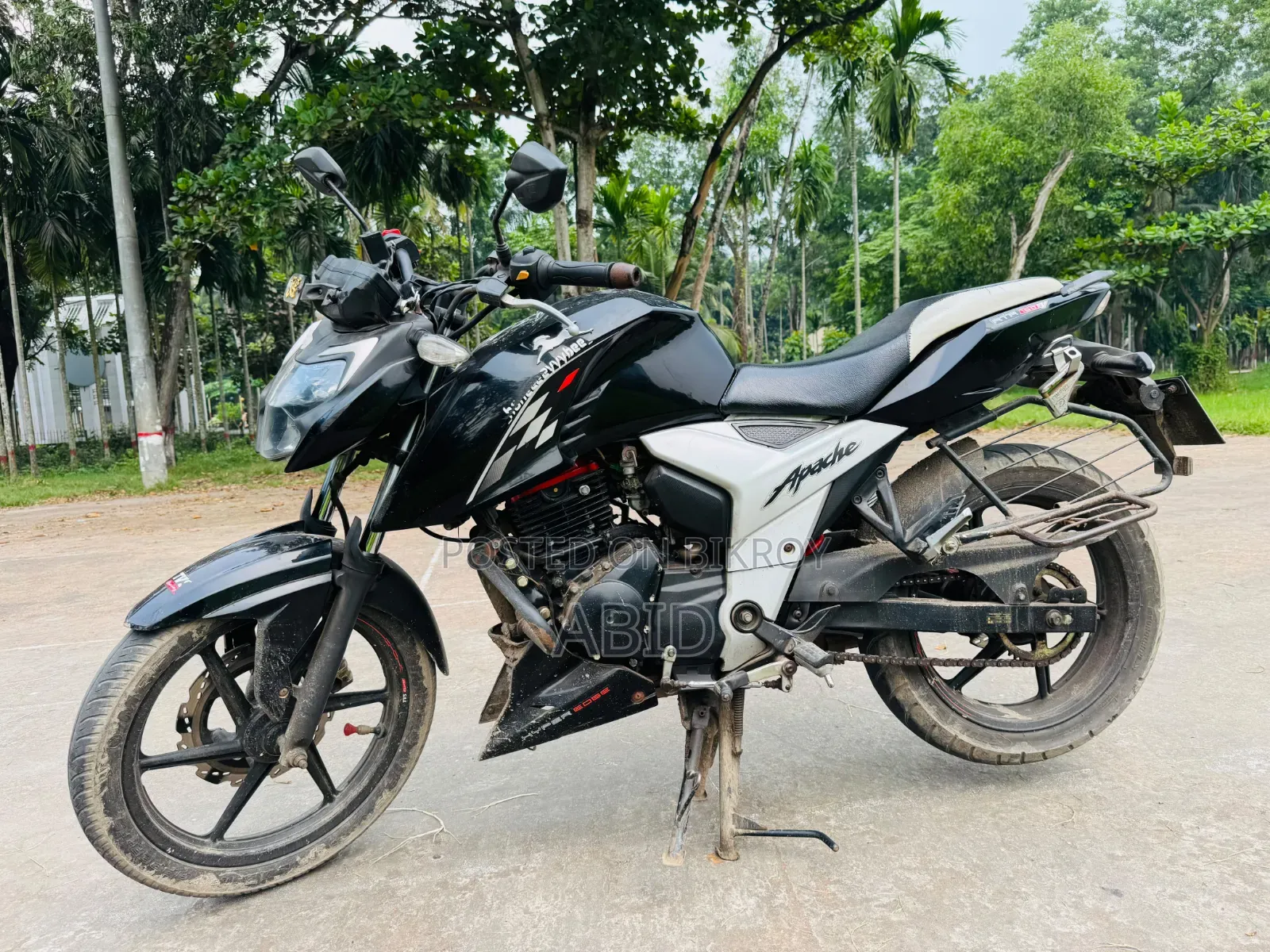 TVS Apache RTR 160 4V Fi 2022 Black