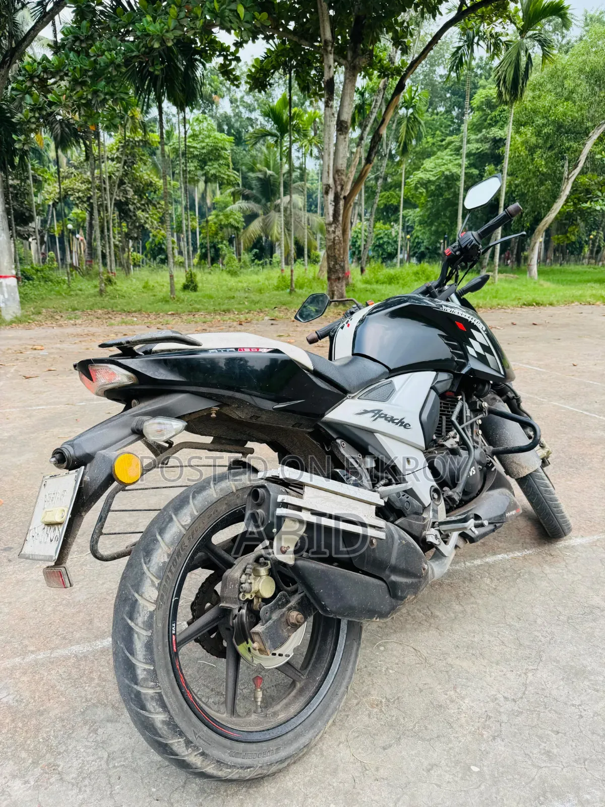 TVS Apache RTR 160 4V Fi 2022 Black