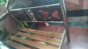 Used Single Bed for sale – with mattress and cushion