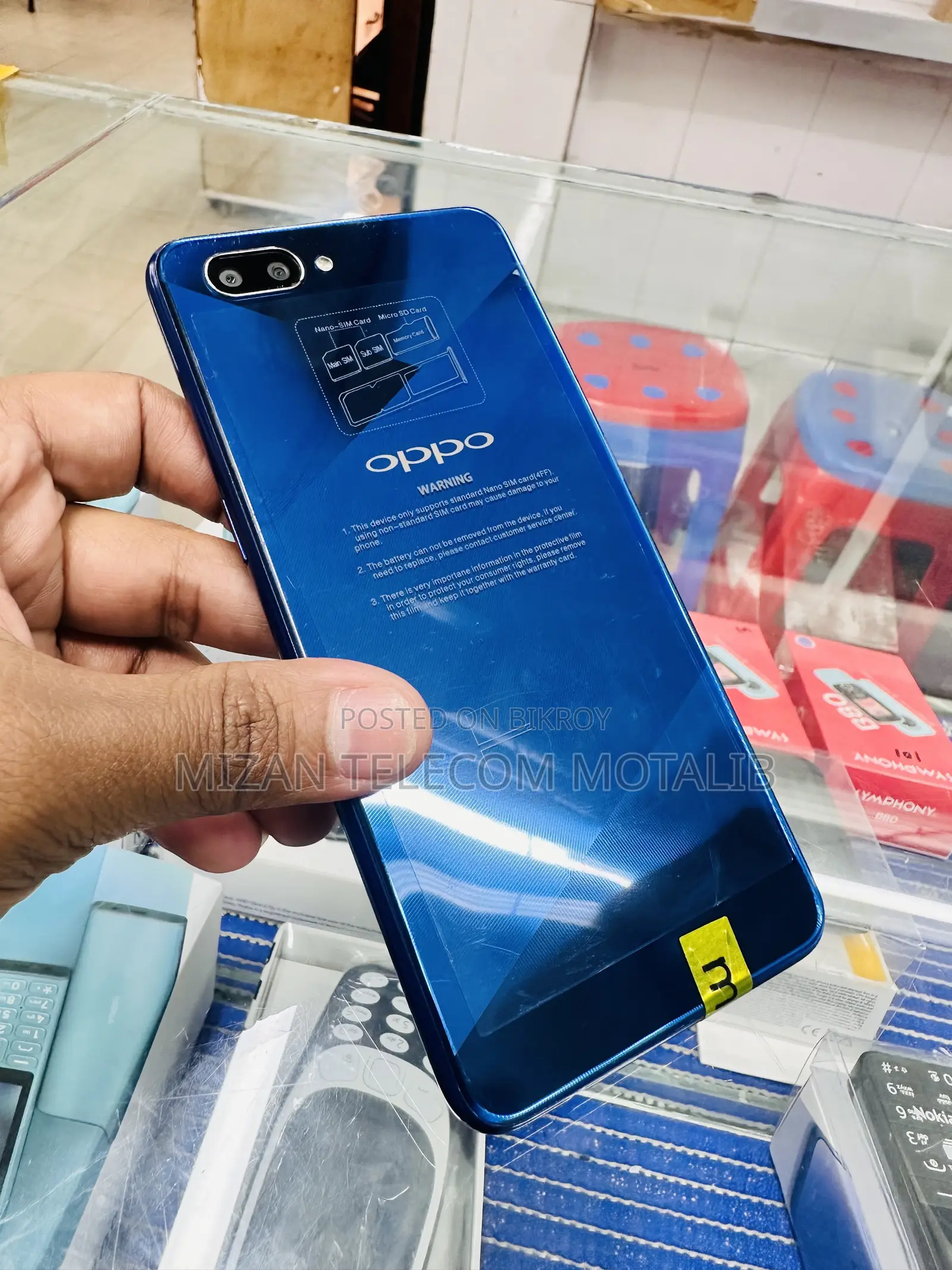 Oppo A3s 64 GB Blue