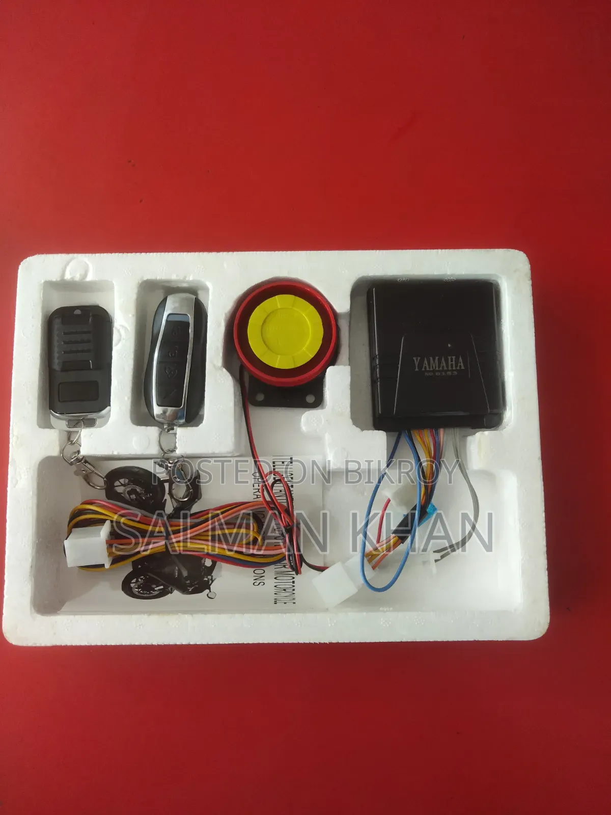 Yamaha Motorcycle Alarm System