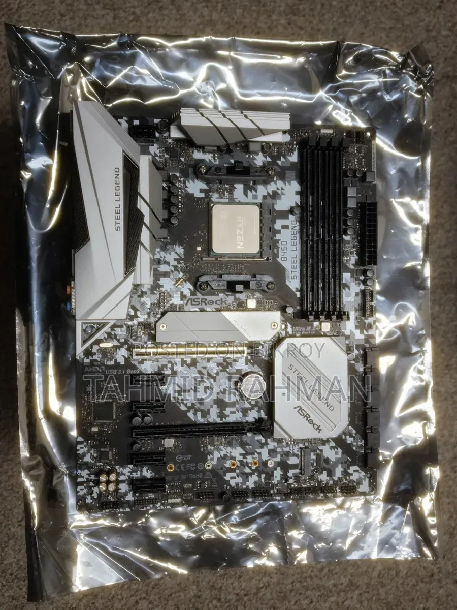 Asrock B450 Steel Legend AM4 Motherboard