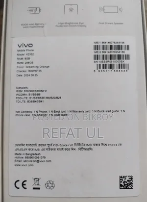 Vivo Y28 256 GB White