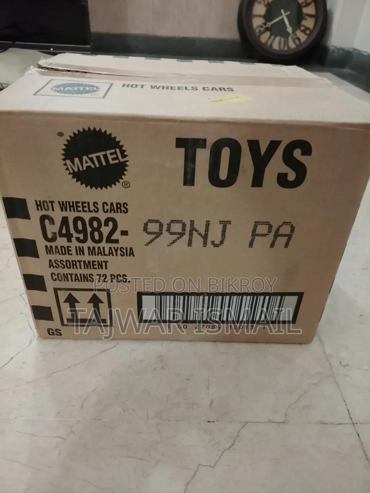 Hot Wheels Box of 72 - Full Case Wholesale (CLEARANCE SALE)